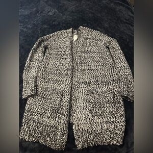 Ruby Moon Black and White Cardigan